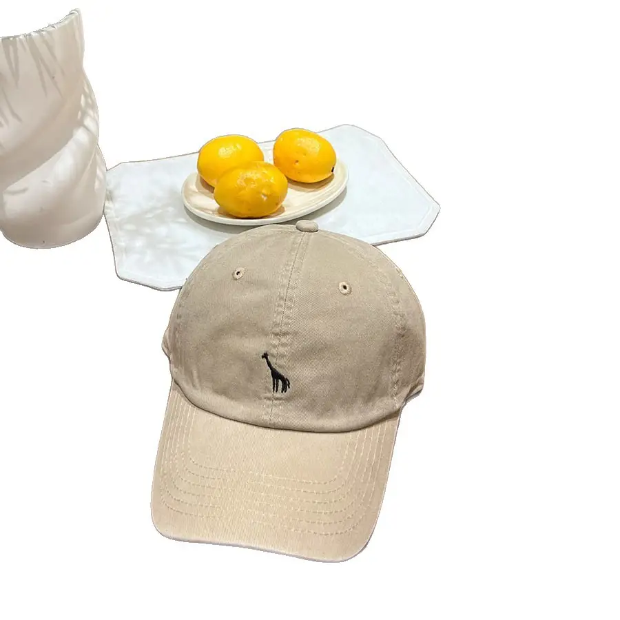 Women American Retro Duckbill Cap Pure Cotton Baseball - Image 11