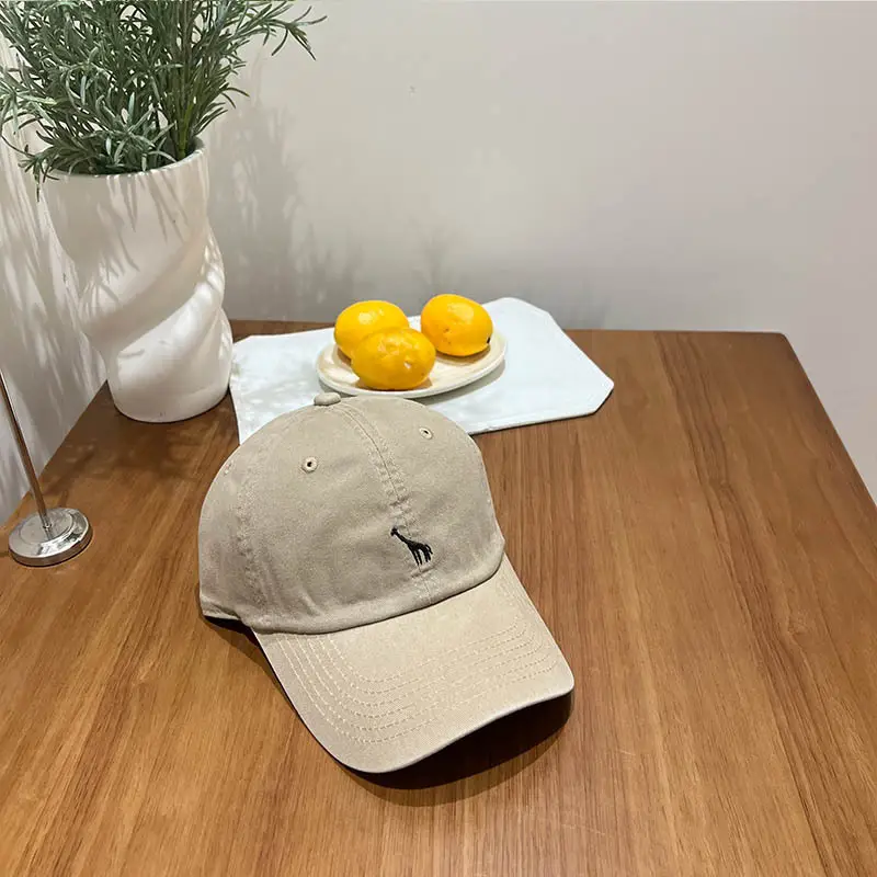 Women American Retro Duckbill Cap Pure Cotton Baseball — feature 2