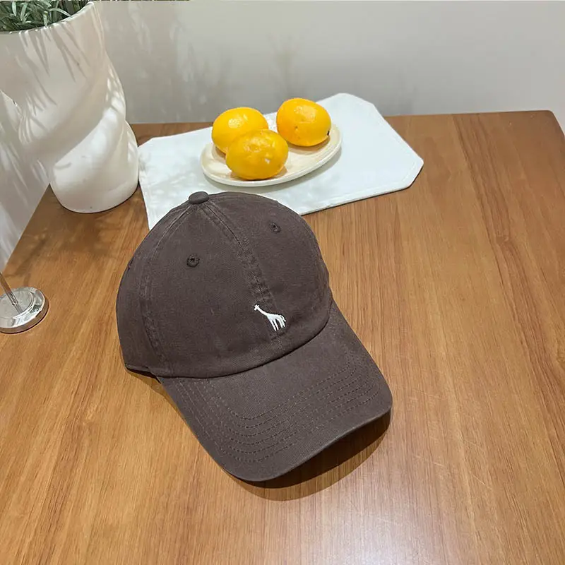 Women American Retro Duckbill Cap Pure Cotton Baseball — feature 3