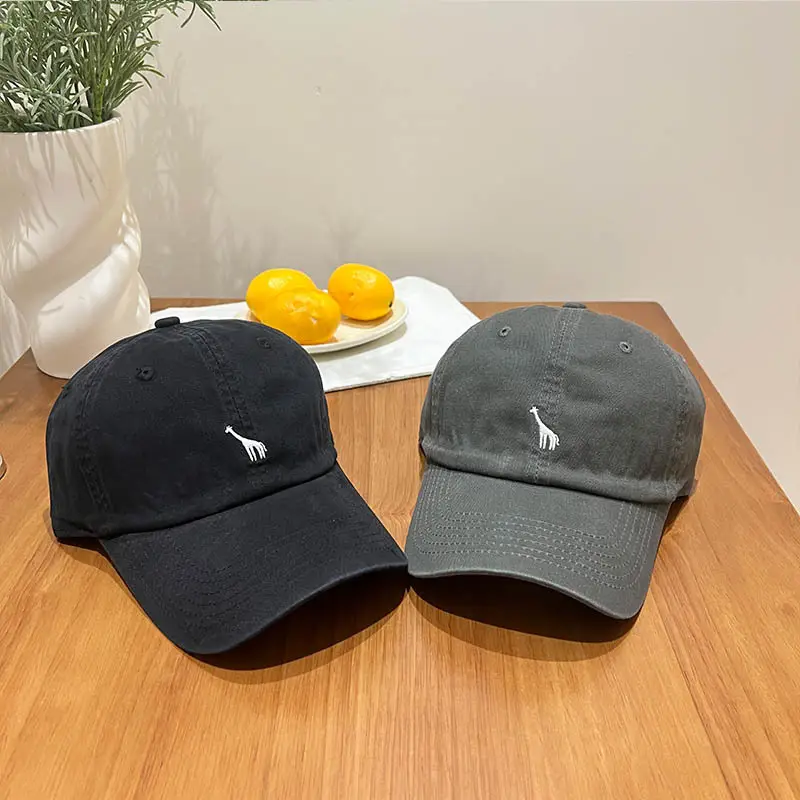 Women American Retro Duckbill Cap Pure Cotton Baseball — feature 5