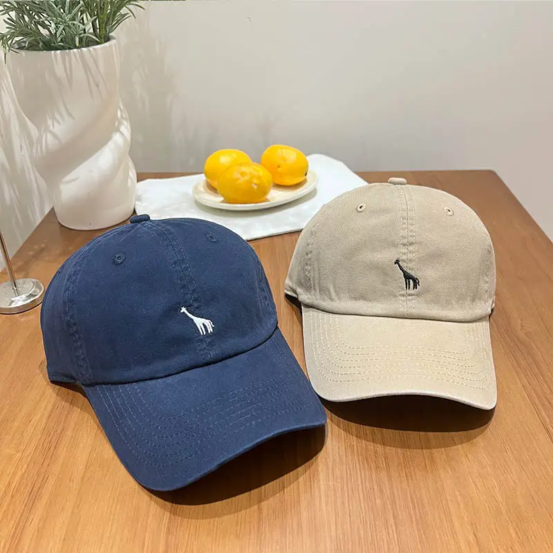 Women American Retro Duckbill Cap Pure Cotton Baseball — feature 7