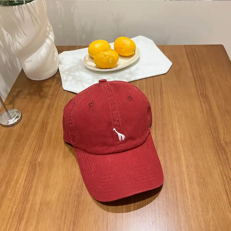 Women American Retro Duckbill Cap Pure Cotton Baseball - Image 6