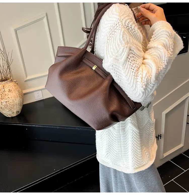 Brown Cross-Border Vegetable Basket Bag for Women 2026 — feature 7