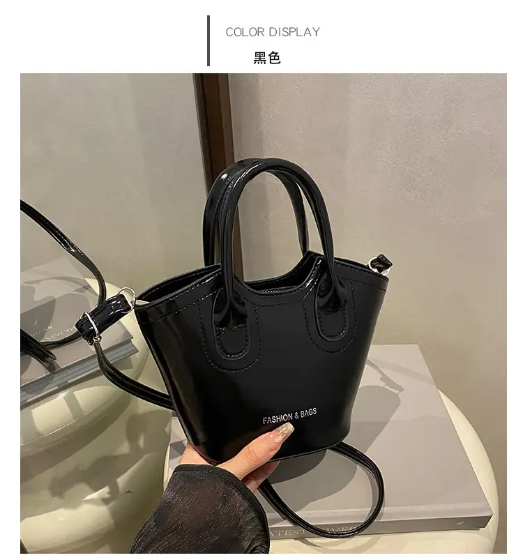 Trendy Grey Leather Bucket Bag 2025 — feature 16