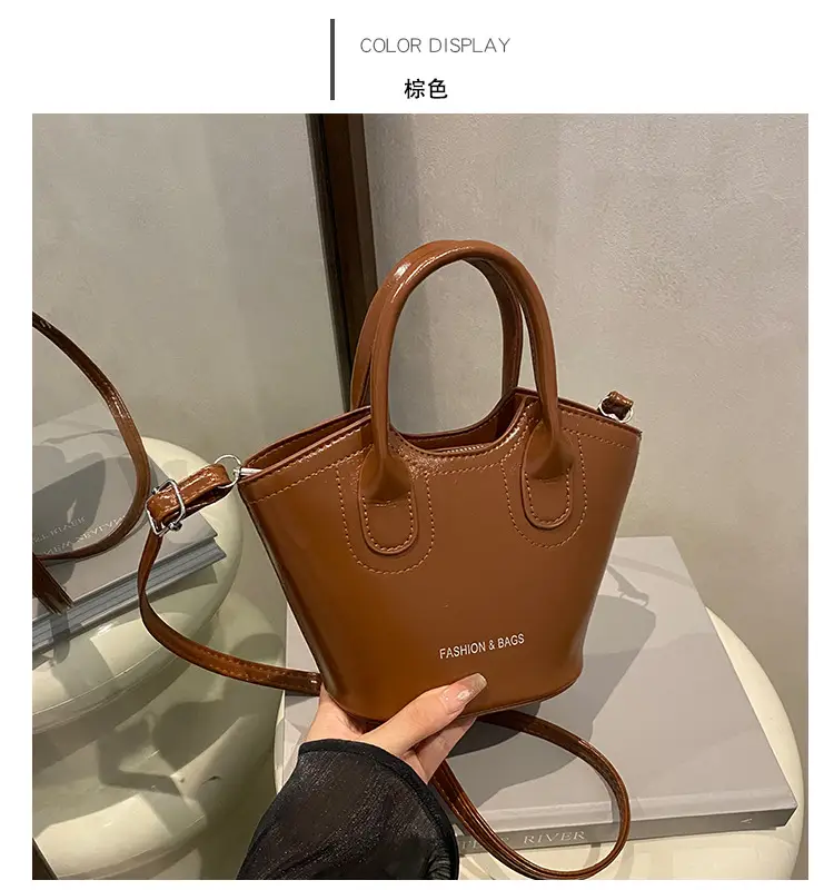 Trendy Grey Leather Bucket Bag 2025 — feature 18