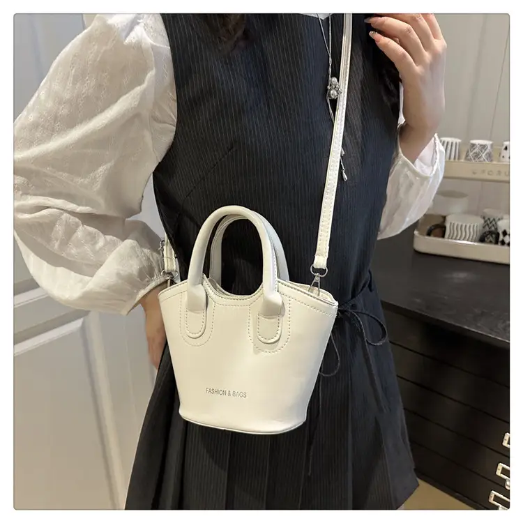 Trendy Grey Leather Bucket Bag 2025 — feature 24