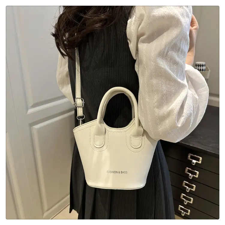 Trendy Grey Leather Bucket Bag 2025 — feature 25