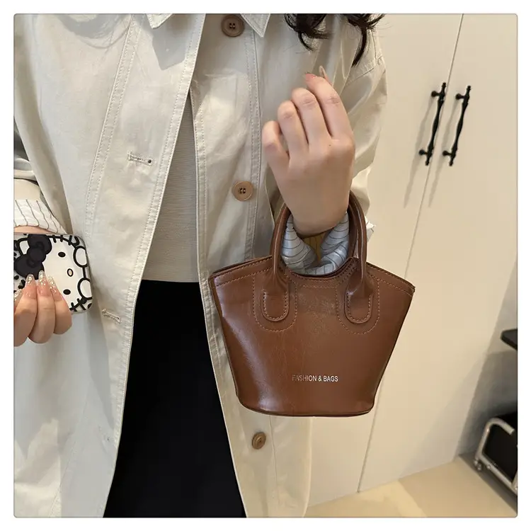 Trendy Grey Leather Bucket Bag 2025 — feature 30