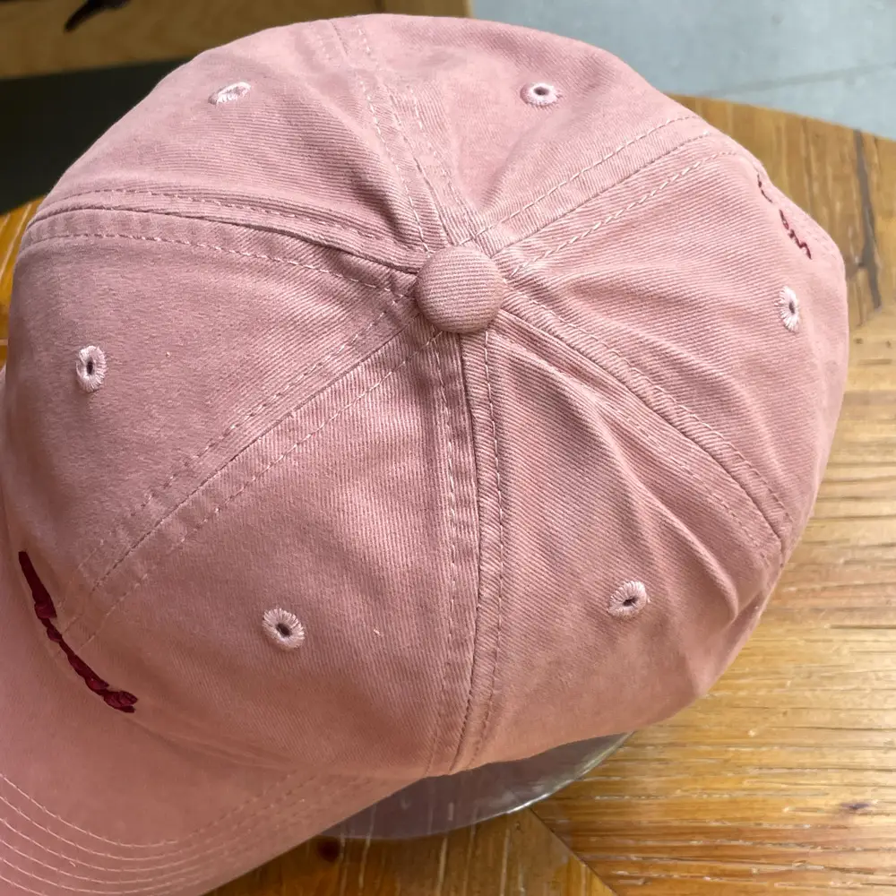 Women Arai Embroidered Pink Baseball Cap — feature 11