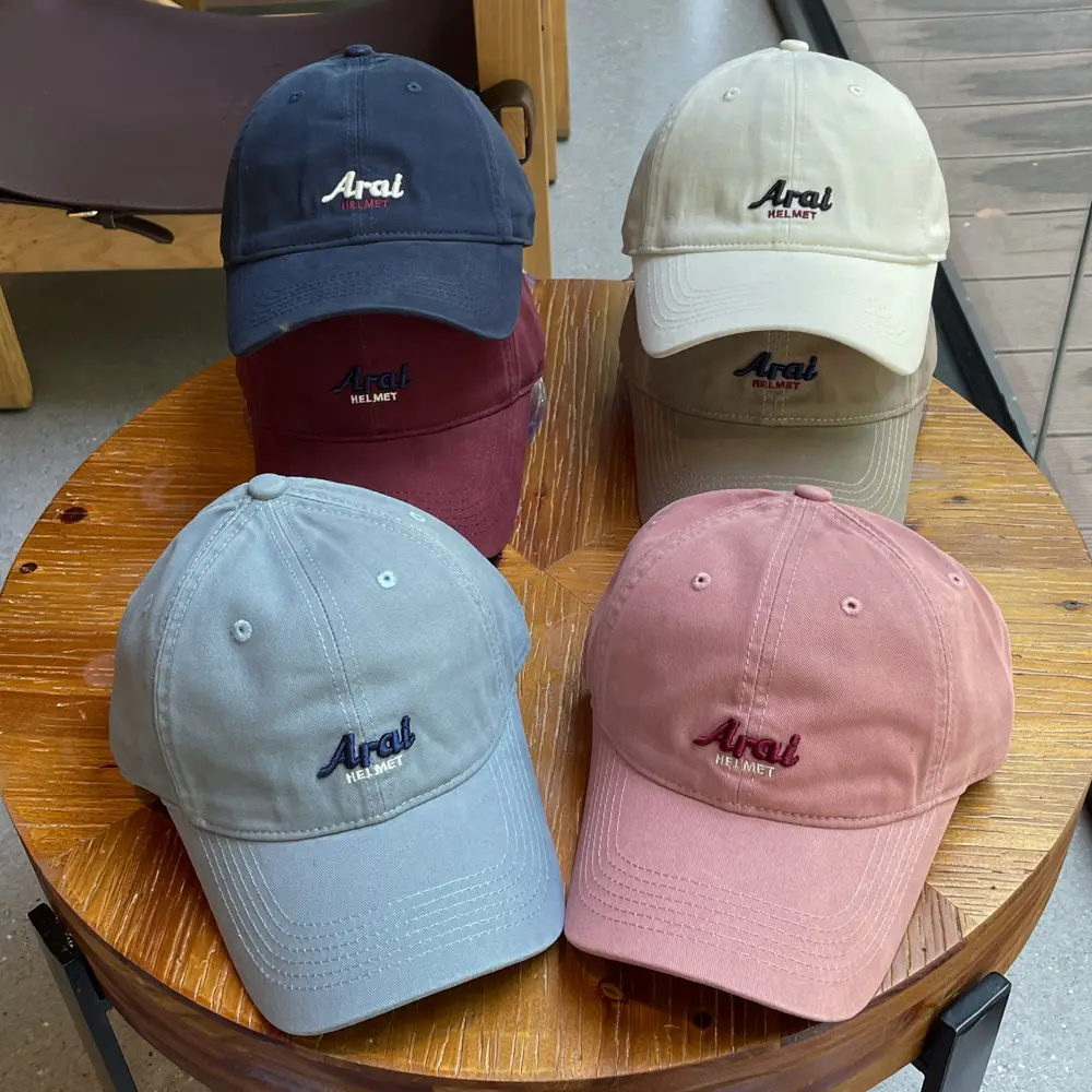 Women Arai Embroidered Pink Baseball Cap — feature 5