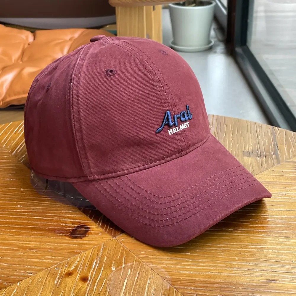 Women Arai Embroidered Pink Baseball Cap - Image 4