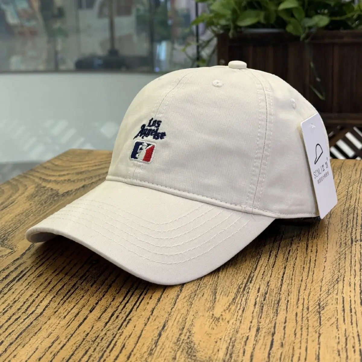 2026 White Cotton Baseball Cap for Women Men Large Sun Protection