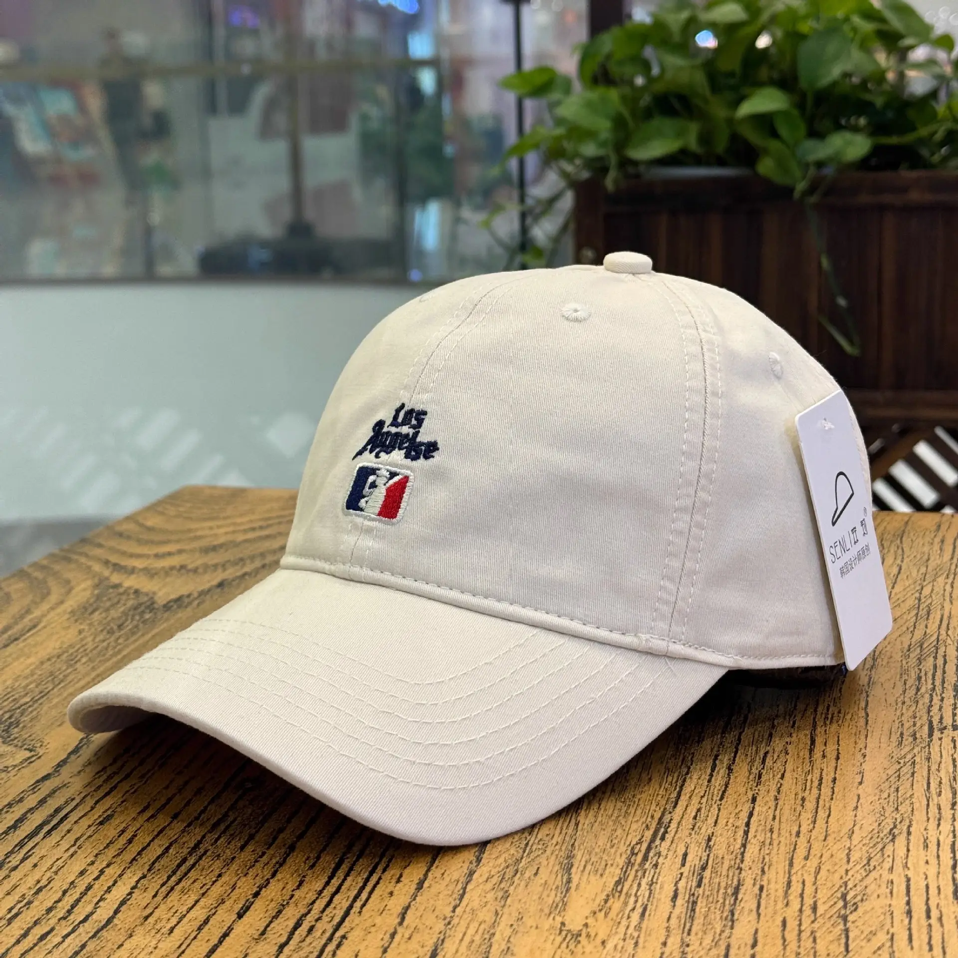 2026 White Cotton Baseball Cap for Women Men Large Sun Protection
