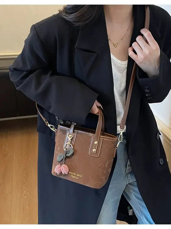 Light Gray Crossbody Bag for Women 2025 New Arrival - Image 6