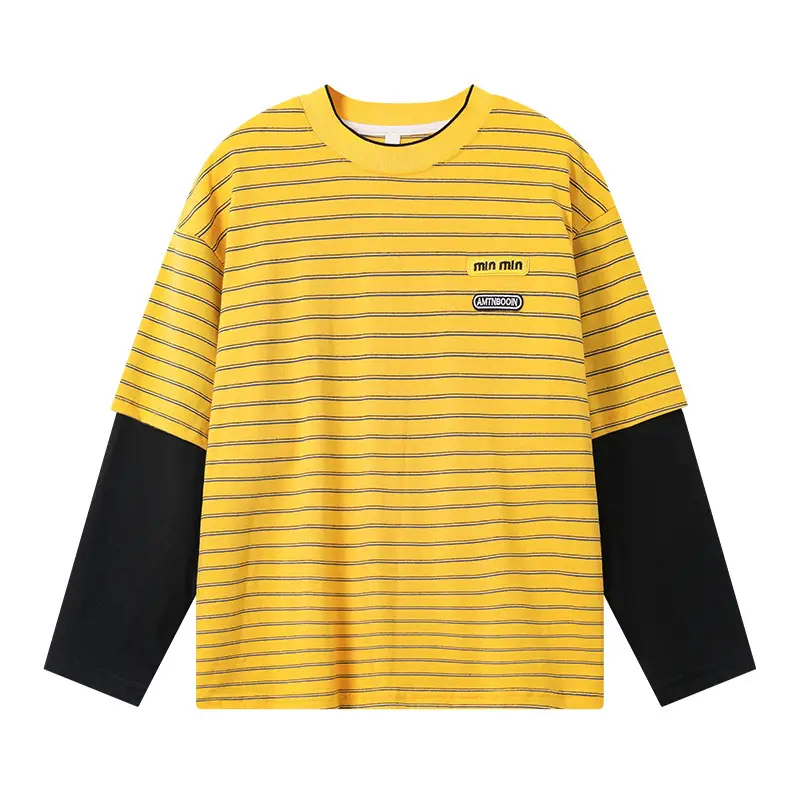 Boys Striped Long Sleeve T-Shirt 2025 New - Image 7