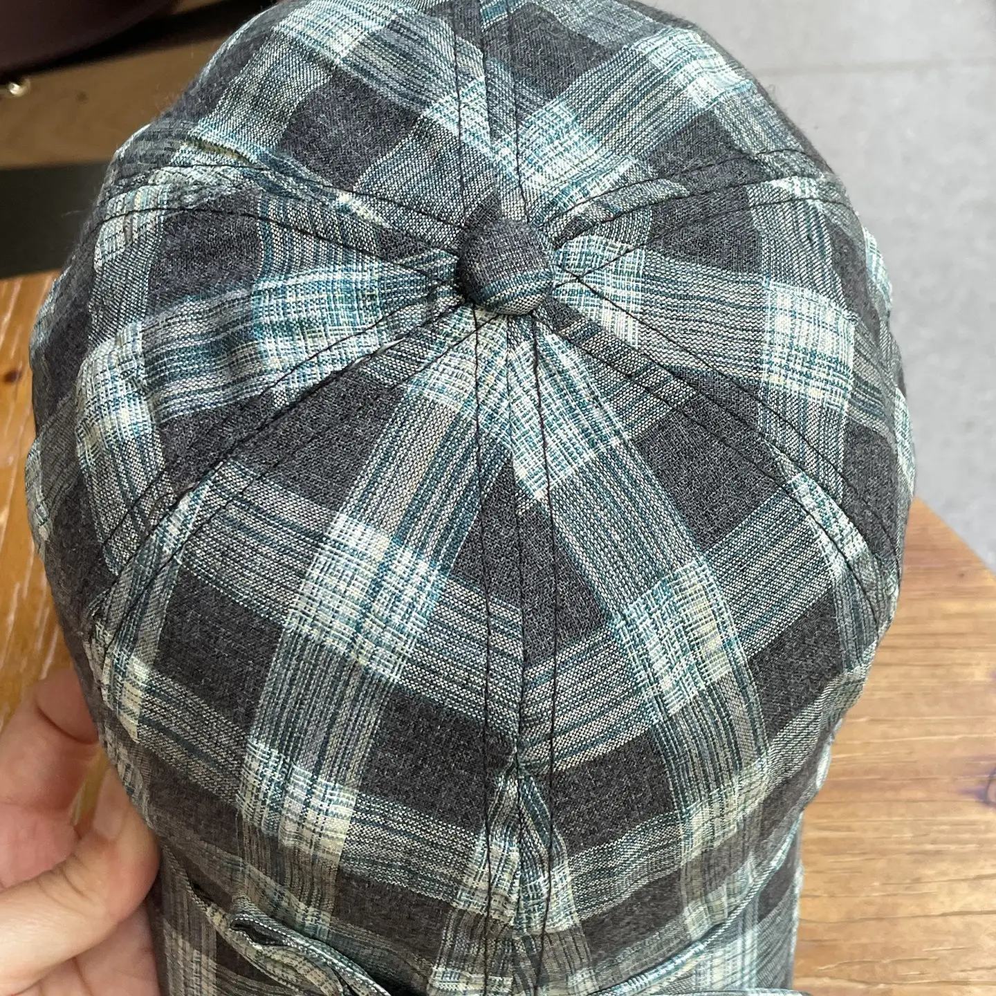 2026 Plaid Bow Baseball Cap for Women Large Soft Cotton — feature 10