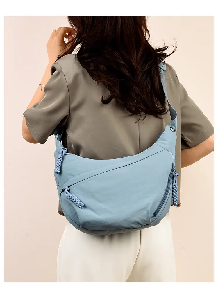 Japanese Style Pink Crossbody Bag Large Capacity — feature 14