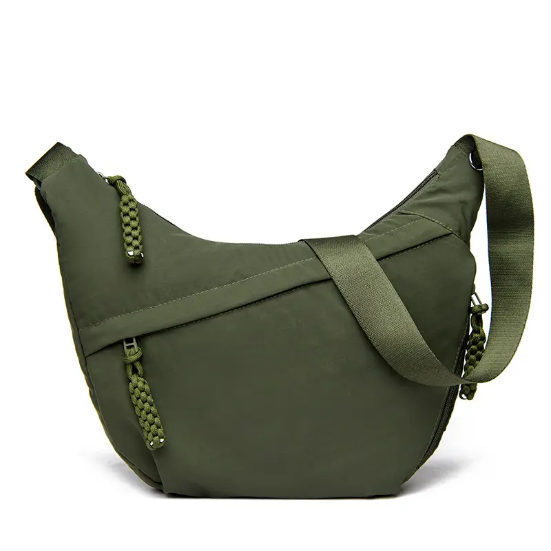 Japanese Style Pink Crossbody Bag Large Capacity - Image 2