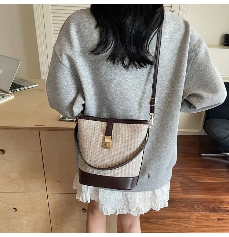 Women's Contrasting Stitching Belt Bag 2025 Summer Style — feature 14
