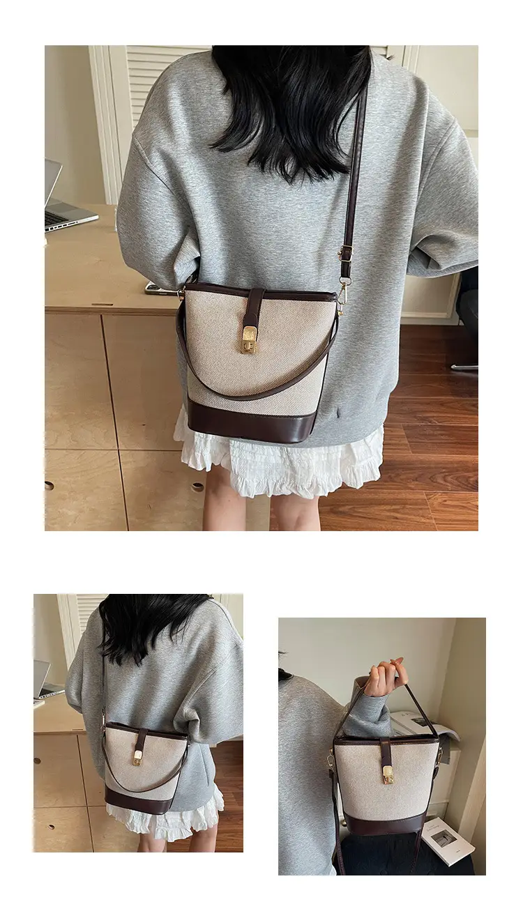 Women's Contrasting Stitching Belt Bag 2025 Summer Style — feature 18