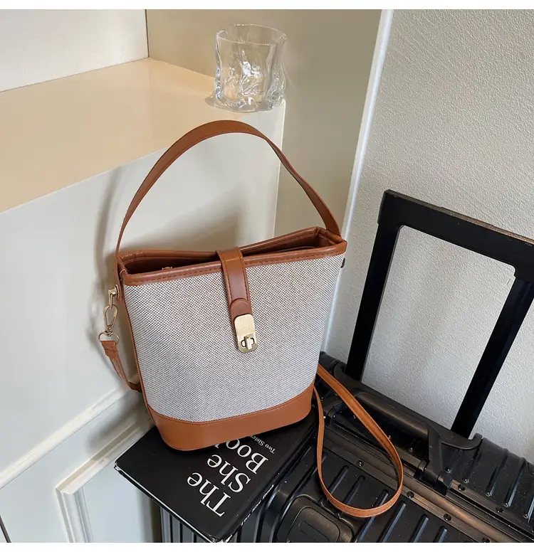 Women's Contrasting Stitching Belt Bag 2025 Summer Style — feature 22