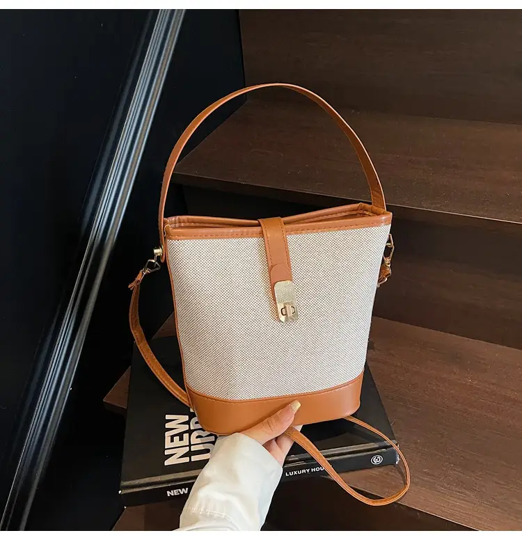 Women's Contrasting Stitching Belt Bag 2025 Summer Style — feature 24