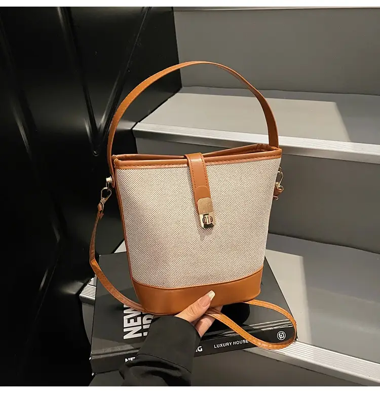Women's Contrasting Stitching Belt Bag 2025 Summer Style