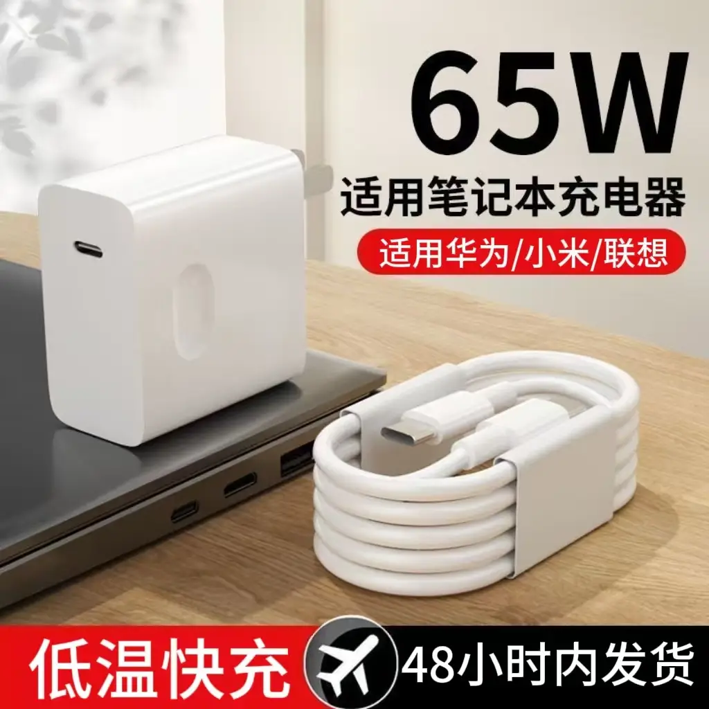 Worle 65W Fast Charger Set for Apple, Huawei, Lenovo Tablets and Laptops, Gallium Nitride - Image 4