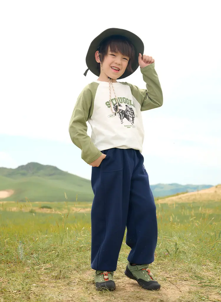 Cotton Long Sleeve T-Shirt for Girls Boys Medium Large — feature 21