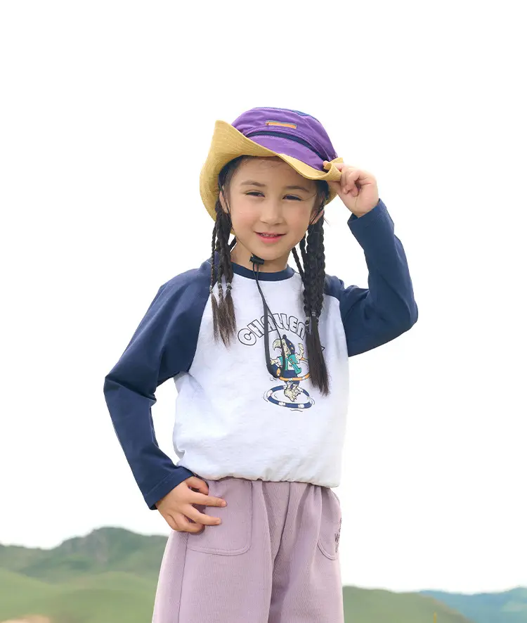 Cotton Long Sleeve T-Shirt for Girls Boys Medium Large — feature 24