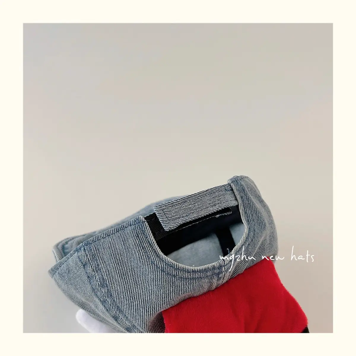 Baby Denim Mickey Cap Windproof Baseball Cap — feature 11