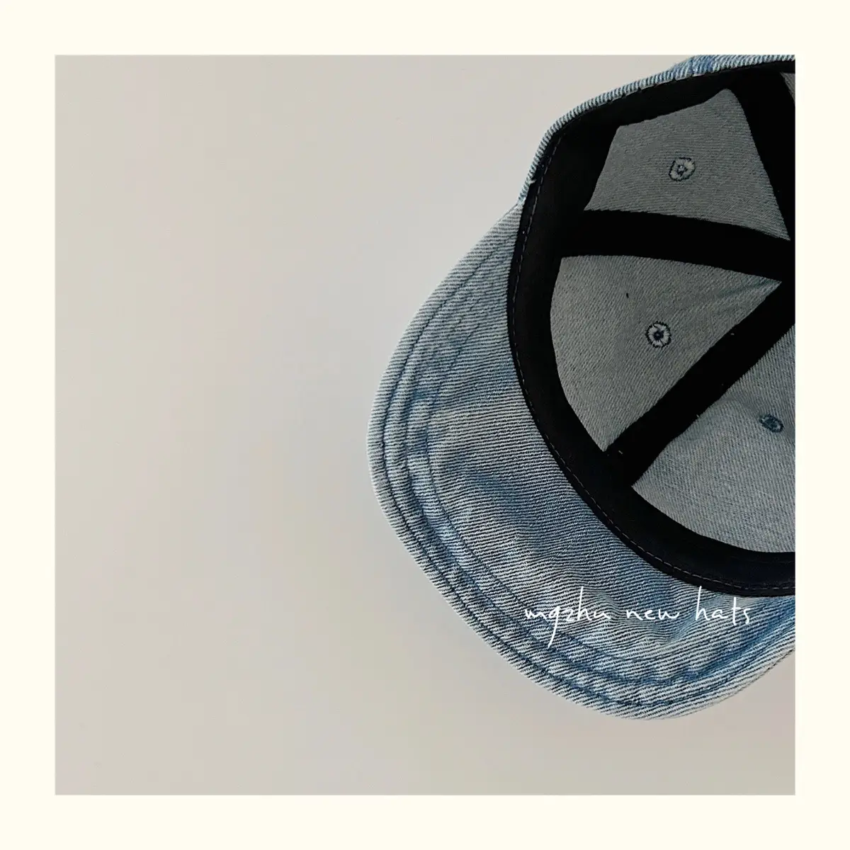 Baby Denim Mickey Cap Windproof Baseball Cap — feature 12