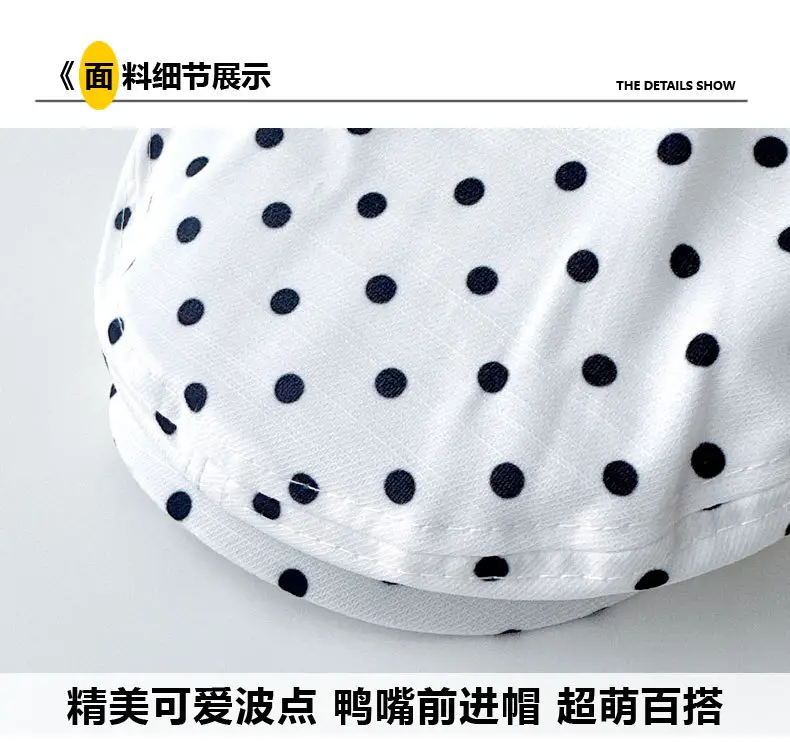Baby Polka Dot Beret Spring Autumn 2025 — feature 2