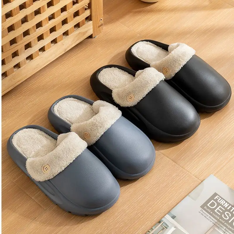 2025 Waterproof Cotton Slippers Women Winter Comfort - Image 9