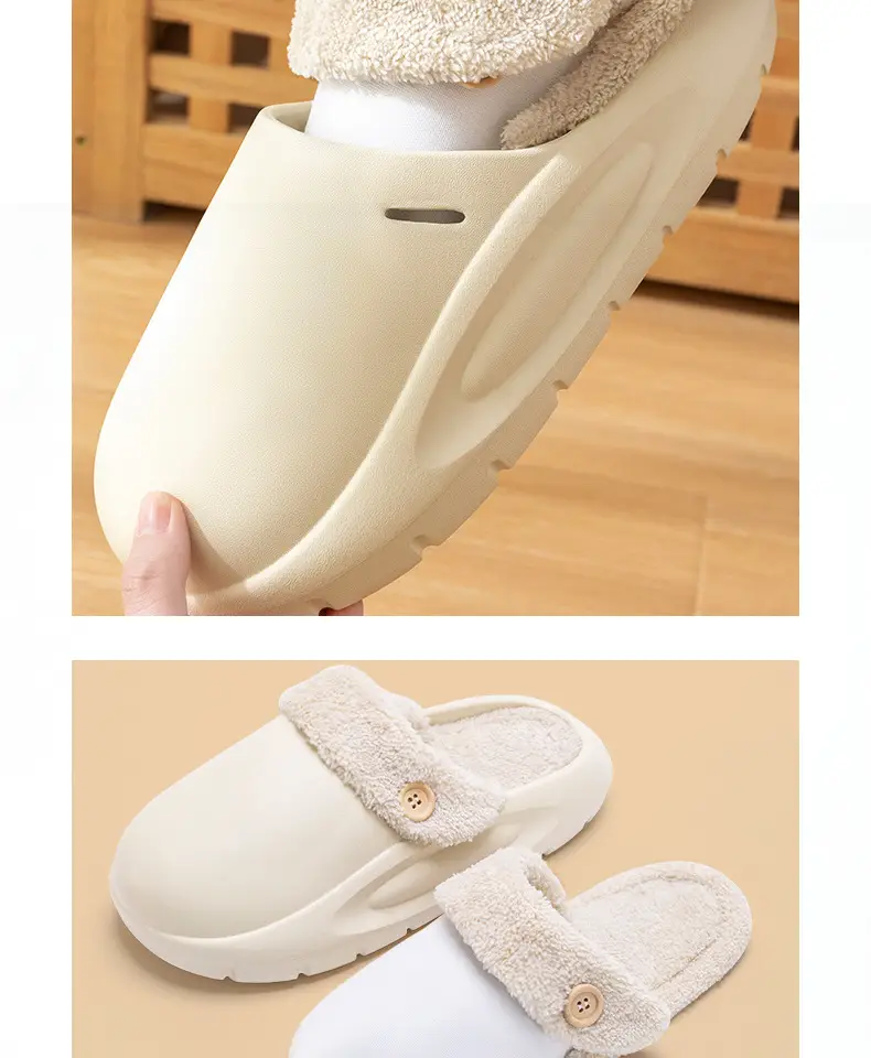 2025 Waterproof Cotton Slippers Women Winter Comfort — feature 10