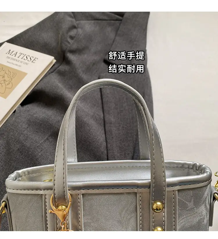 Light Luxury Korean Style Bucket Bag for Women 2025 — feature 8