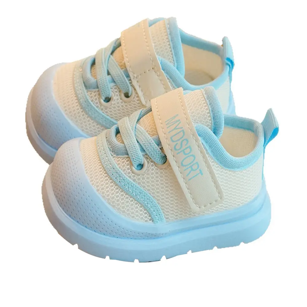 Toddler Shoes Spring & Fall New Beginner Baby Shoes 1-2 Years Old Baby Shoes Soft Sole Non-Slip Breathable Anti-Falling