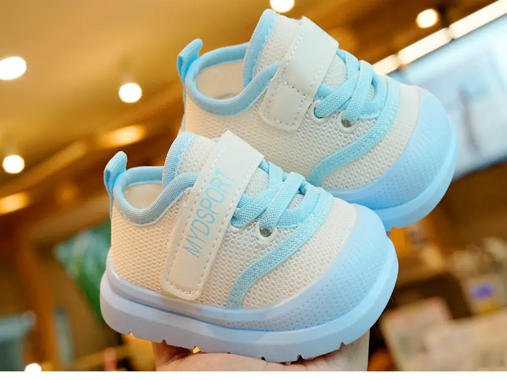 Toddler Shoes Spring & Fall New Beginner Baby Shoes 1-2 Years Old Baby Shoes Soft Sole Non-Slip Breathable Anti-Falling — feature 4