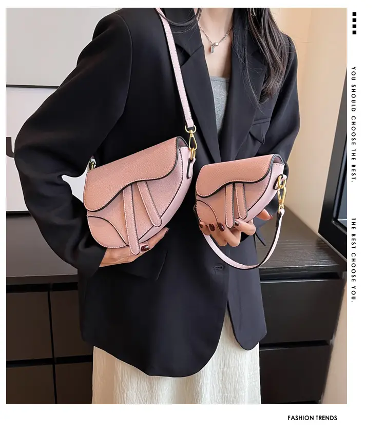 Trendy Brown Leather Crossbody Bag for Women 2025 — feature 2