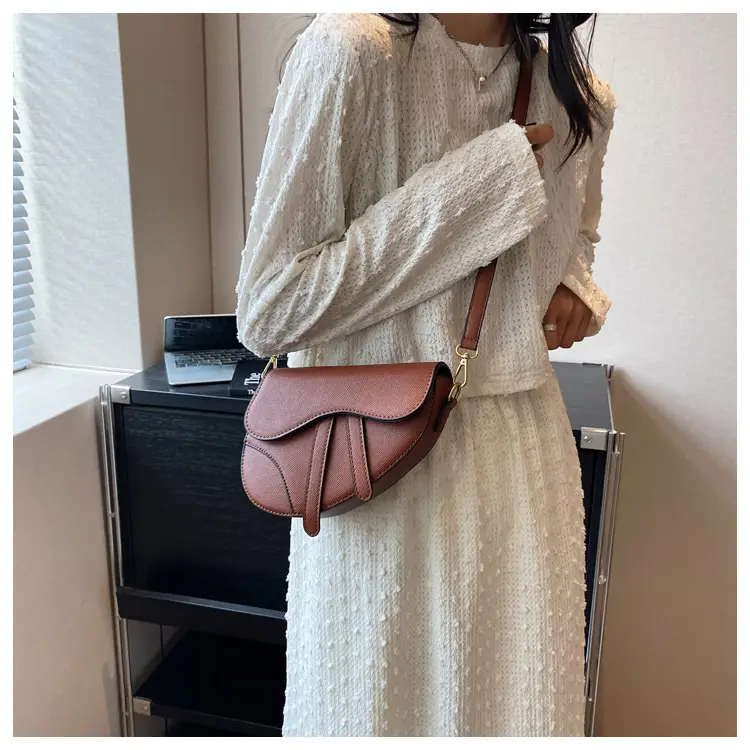 Trendy Brown Leather Crossbody Bag for Women 2025 — feature 26
