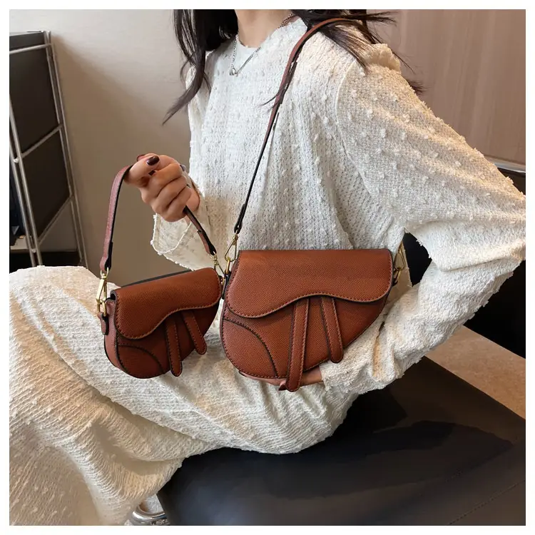 Trendy Brown Leather Crossbody Bag for Women 2025 — feature 31