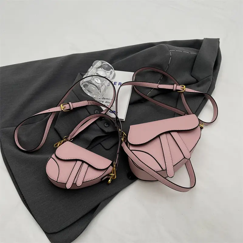 Trendy Brown Leather Crossbody Bag for Women 2025