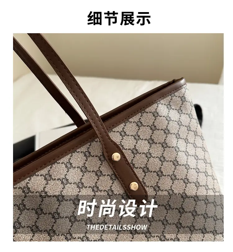 Women Large Capacity Tote Bag 2025 Summer New Trendy — feature 4
