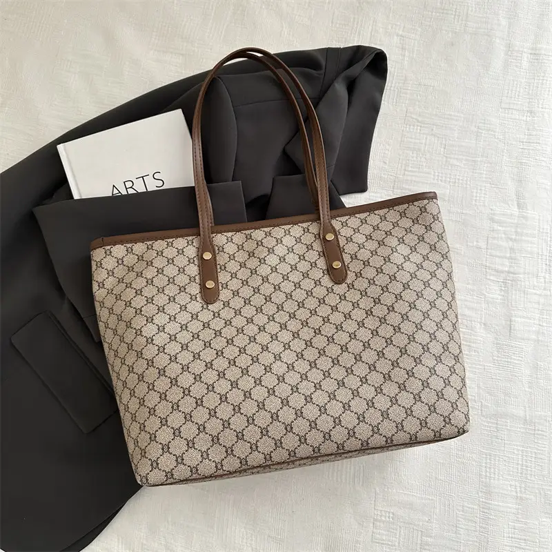 Women Large Capacity Tote Bag 2025 Summer New Trendy - Image 3