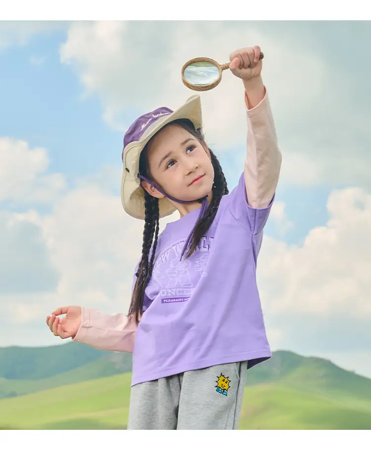 Girls & Boys Cotton Long Sleeve T-Shirts Set — feature 16