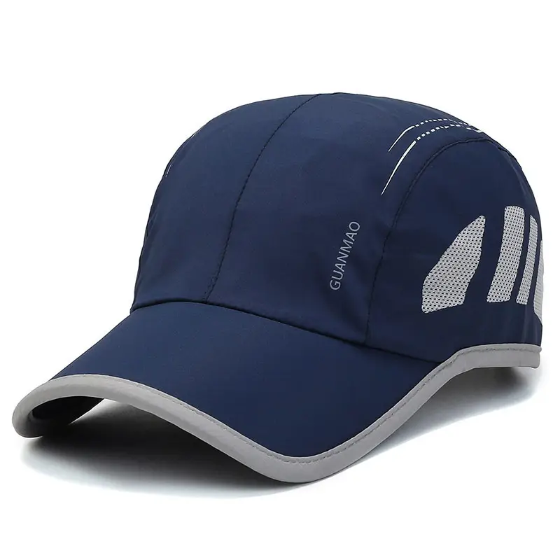 Men Summer Thin Peaked Cap Outdoor Sun Protection