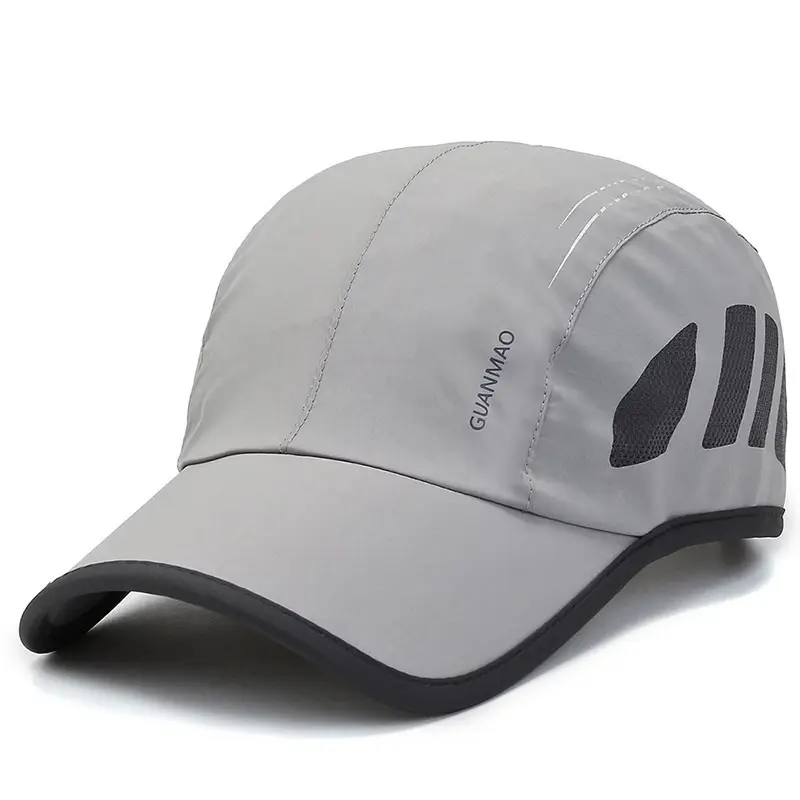 Men Summer Thin Peaked Cap Outdoor Sun Protection