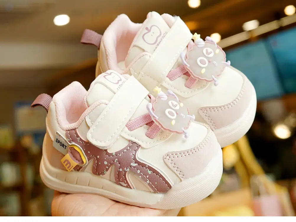 Cute Pink Sparkle Toddler Shoes for 1-2 Years — feature 6