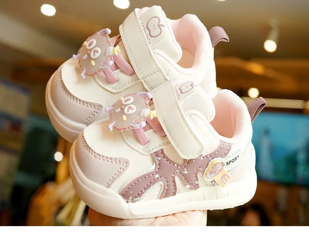 Cute Pink Sparkle Toddler Shoes for 1-2 Years — feature 7