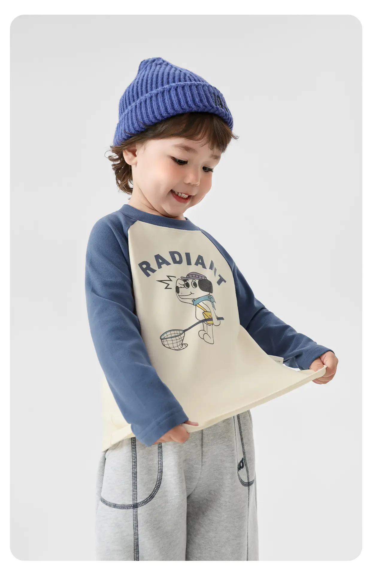 Kids Radian T-Shirt Long Sleeve Spring Coat β feature 17